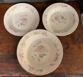 LOT OF 3 AMERICAN LIMOGES SILVERMOON PATTERN PRIOR 1946