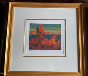 TOM THOMSONS' 'AUTUMN FOLIAGE' Limited Edition Oil On Panel Recreation