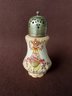 Grouping Of 3 Decorative Porcelain Objects Including: An Art Deco Sugar Shaker Signed S.F. & Co. Stoke-on-Tren