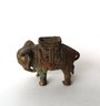 Grouping Of Decorative Collectibles Including: Cast Iron Elephant Still Bank In Original Gold Paint - Some Pai