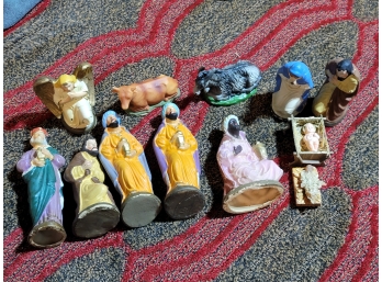 Nativity Pieces From Germany- D