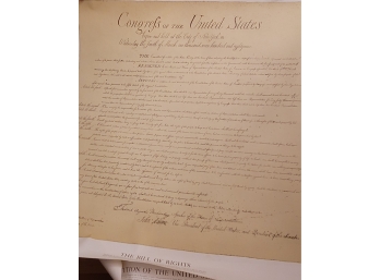 Prints Of United States Documents