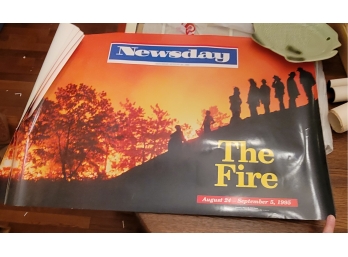 Newsday Posters The Fire -  4 In All