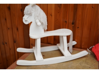 SMALL WOOD ROCKING HORSE, GREAT FOR CHILD