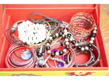 LOT OF LARGE JEWELRY
