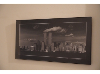 PICTURE OF NYC SKYLINE SIGNED