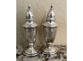 Sterling Silver Salt And Pepper Shakers 61 Grams