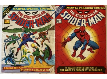 (2) Marvel Special Edition The Spectacular Spider-man 1974 & 1975