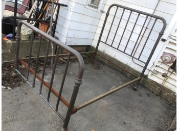 Antique Brass Full Bed Early 1900's