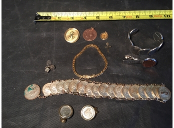 Gold Jewelry And Jewelry Made With Coins