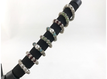 Collection Of Stretchy Stackable Rings
