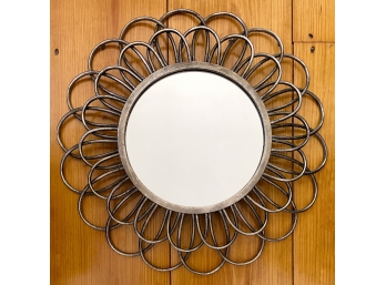 Decorative Wire Petal Wall Mirror