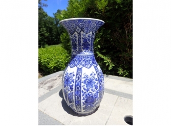 Italian Transfer Decorated Vase