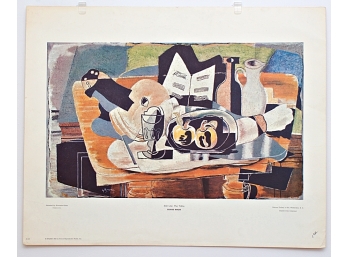 Vintage George Braque (1882 - 1963, French) 1960 Print