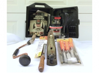 Collection Of Woodworking Tools