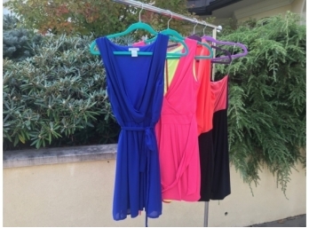 Four Color Block Dresses- Sizes S & M