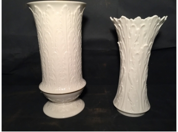 Two Lenox Vases