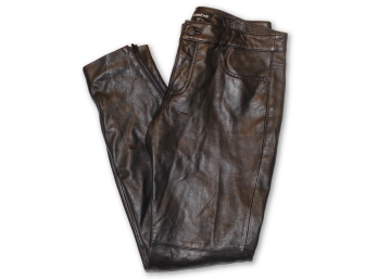 BEBE COLLECTION Leather Skinny Pant - Size 27 (Retail $450.00)