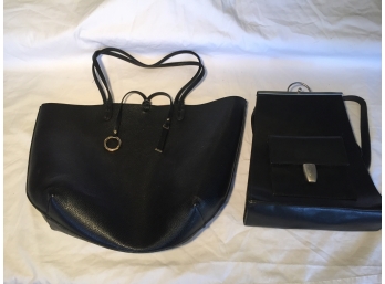 Two Italian Leather Ladies Bags