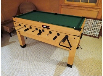 Quality Games Table For Pool And Foosball
