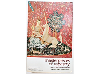 Metropolitan Museum Of Art Exhibition Poster Masterpieces Of Tapestry
