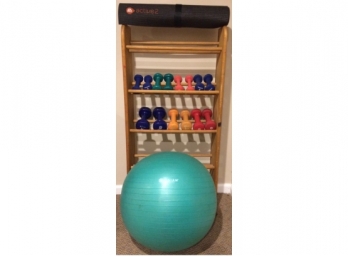 Group Of Workout Accessories