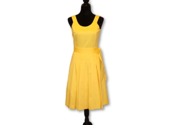 Calvin Klein Yellow Dress - Size 4 (RETAIL $1,058.00)