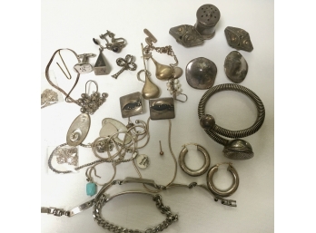 Sterling Jewelry Lot - Scrap Or Not
