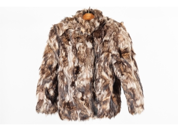 Vintage Raccoon Fur Coat
