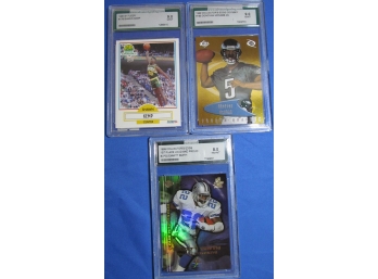 3 Graded AGS Sports Cards