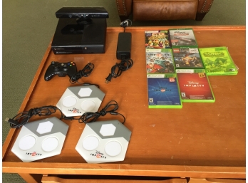 XBOX 360E Console, Kinect And Games