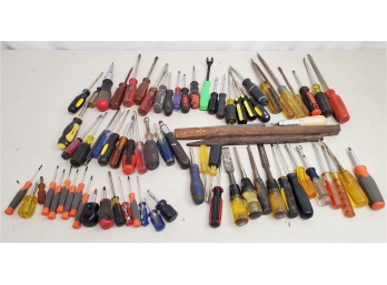 Screwdrivers, Chisels And More - Husky, Craftsman, Stanley, Pratt Read, Ridgid And More