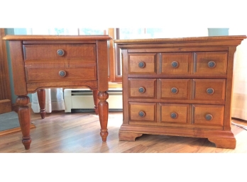 Pair Of Hammary Side Tables