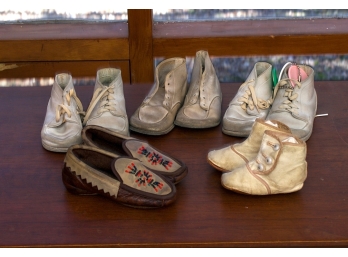 Vintage Children's And Baby Shoes