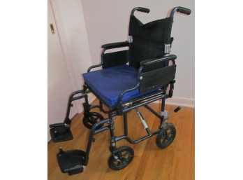Modern Lightweight Transport Chair With Seat Cushion