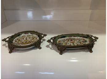 Two Oriental Porcelain Dished