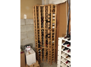 Eighty Bottle Corner Wine Rack