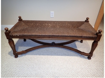 Vintage Rush Covered Bench