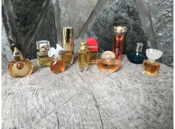 Miniature Designer Perfume Lot ~ 10 Bottles ~