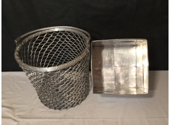 Two Metal Containers