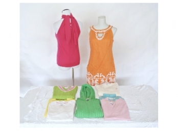 Colorful Collection Of Nine Lilly Pulitzer Pieces - Size XS To M