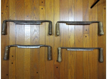 Four Antique Draw Planes - One Marked
