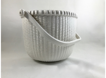 Vintage Ceramic Nantucket Lightship Basket