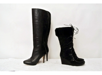 Calvin Klein And Audrey Brook Boots - Size 5½