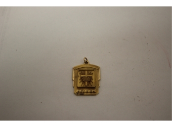 Vtg 1972 10K Yellow Gold St Ann School Religion Medal 6.4 Dwt