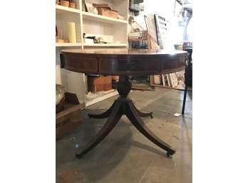 Vintage Pedestal Table