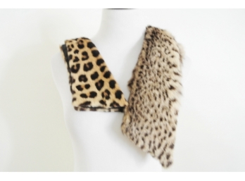 Vintage Leopard And Ocelot Scarves