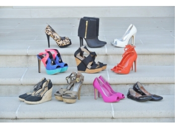 Ten Pair Of Shoes By Various Designers - Size 5½