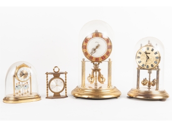Collection Of Vintage Mantle Clocks