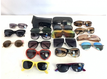 Twenty Pairs Of Fashion Sunglasses